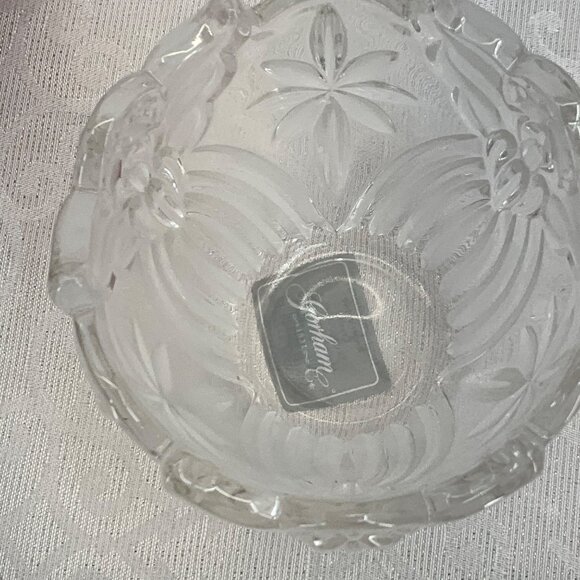 Gorham Angels Of Peace Crystal Votive Candle‎ Holder - Picture 4 of 7